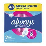 ALWAYS Ultra Day Hygienické vložky Super 48 kusov