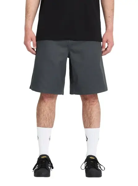Volcom pánské kraťasy Billow Short 22 Castlerock | Šedá | Velikost 33