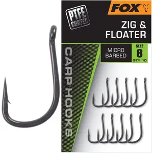 Fox háčky zig a floater x 10 ks - 6