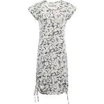 ALPINE PRO DWENA Dámske šaty, béžová, veľkosť