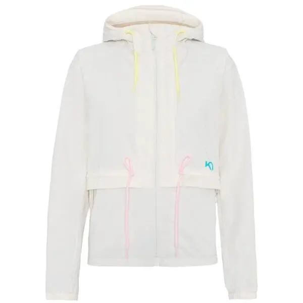 KARI TRAA LUNA JACKET Dámska bežecká bunda, béžová, veľkosť