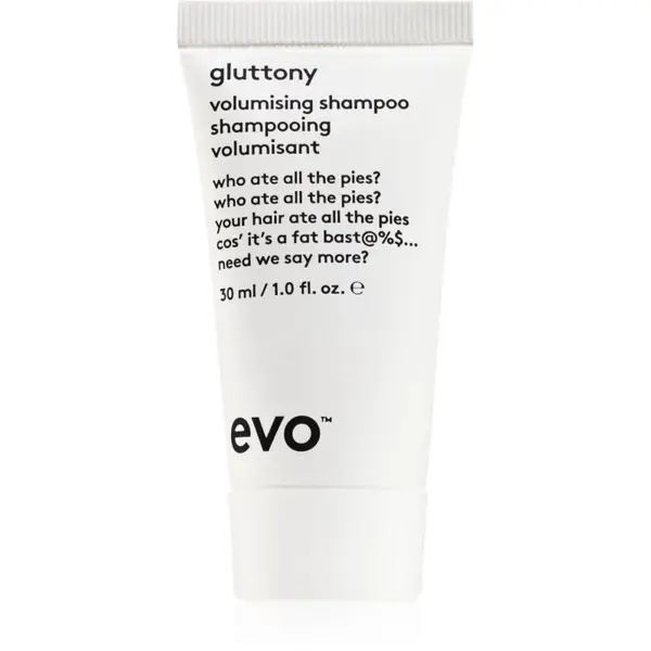EVO Gluttony Volumising Shampoo šampón pre objem vlasov 30 ml