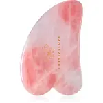 Crystallove Rose Quartz Gua Sha masážní pomůcka 1 ks