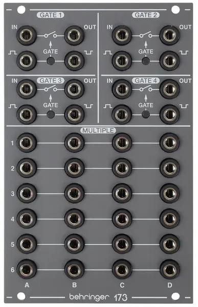 Behringer 173 QUAD GATE/MULTIPLES