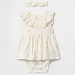 GAP Baby set šatů a čelenky - Holky