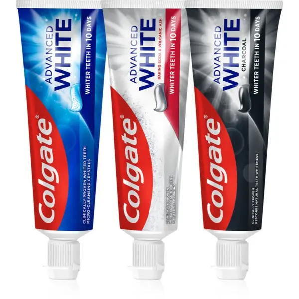 Colgate Advanced White Mix Trio bieliaca zubná pasta