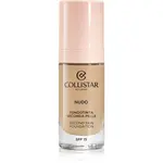 Collistar NUDO Second Skin Foundation SPF 15 rozjasňujúci hydratačný make-up s vyhladzujúcim efektom odtieň 2G Beige Dorato 30 ml