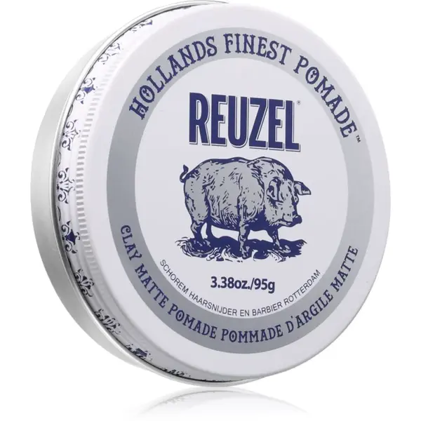 Reuzel Clay Matte Pomade stylingový íl na vlasy matný 95 g