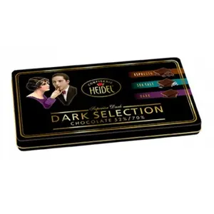 HEIDEL Kolekce hořkých čokolád plech 120 g