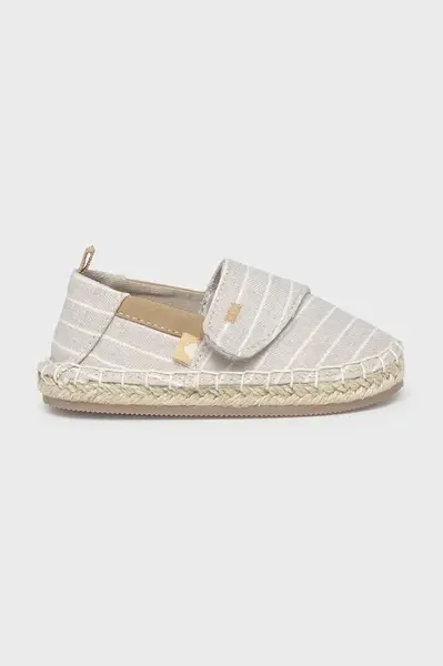 Dětské espadrilky Mayoral béžová barva, 41684