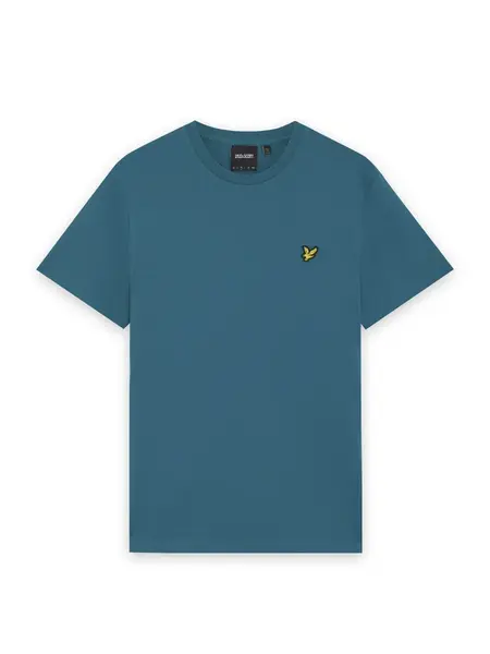 Lyle & Scott Tričko  petrolejová