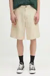 Lněné kraťasy Paul Smith pánské, béžová barva, M1R-437Z-P01427