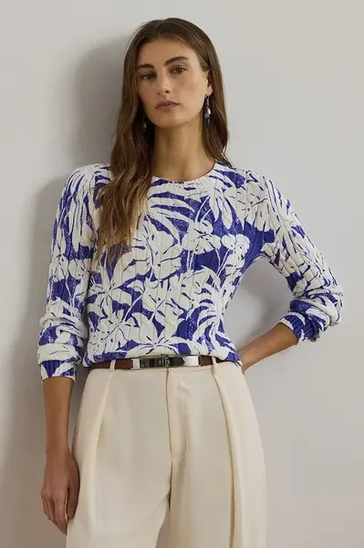 Bavlněný svetr Lauren Ralph Lauren