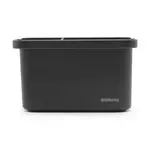 Organizér do kuchyně Brabantia SinkSide černá barva