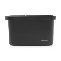 Organizér do kuchyně Brabantia SinkSide černá barva
