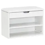 MID.YOU REGÁL NA BOTY, bílá, 60/40/30 cm