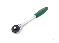 Ráčna s otočnou rukojetí a posuvným čtyřhranem 1/4", 60 zubů - JONNESWAY R6602