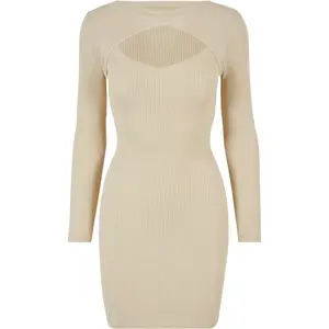 Dámské šaty Cut Out smetanová