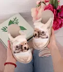 Dětské bačkůrky Natural Style NS-164 Béžové