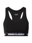 Urban Classics Podprsenka  čierna / biela