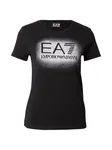 EA7 Emporio Armani Tričko  čierna / biela