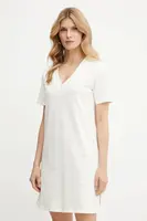 Šaty Liu Jo béžová barva, mini, TA5192 JS088