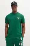 Bavlněné tričko Polo Ralph Lauren pánské, zelená barva, 710969043