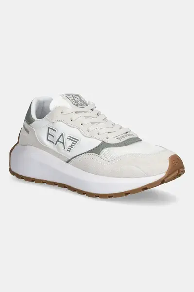 Sneakers boty EA7 Emporio Armani bílá barva, XK401.X8X186