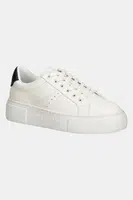 Sneakers boty Armani Exchange béžová barva, XDX179 XV930 N480