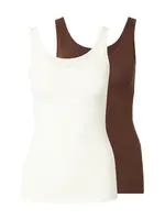 Mavi Top  hnedá / biela