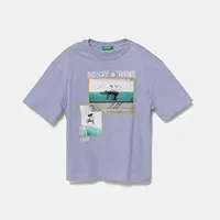 Dětské bavlněné tričko United Colors of Benetton