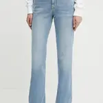 Džíny Versace Jeans Couture dámské, modrá barva, 78HAB5D8 DW009L01
