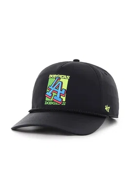 Kšiltovka 47 brand MLB LA Dodgers Sundale černá barva, s aplikací, B-SDLHT12BBP-BK
