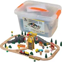 Sparkys BABU vláčky - Vláčkodráha 72 dielov