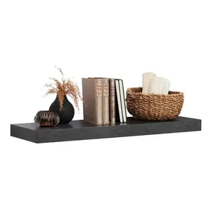 Xora NÁSTĚNNÁ POLICE, šedá, 80/5/25 cm