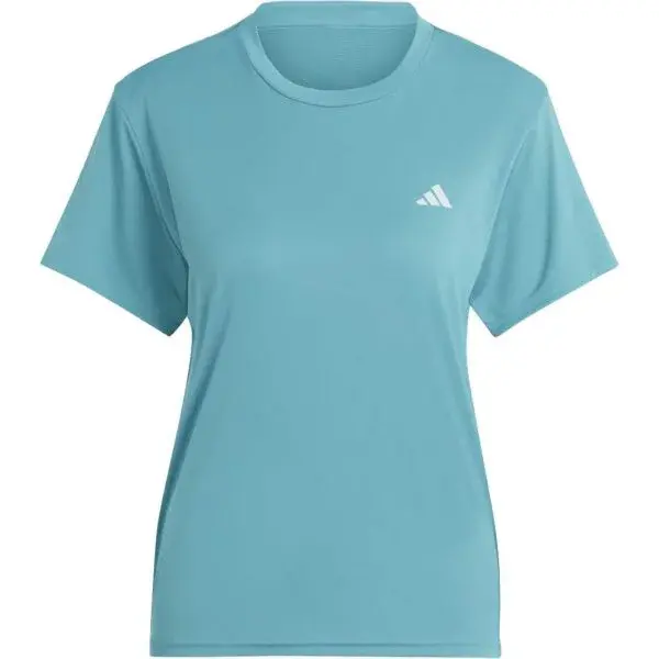 adidas RUN IT TEE Dámske bežecké tričko, svetlomodrá, veľkosť
