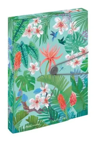 Box na spisy Ladylike A4/4 cm, Jungle - Neuveden