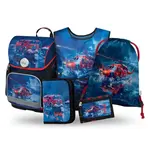 BAAGL SADA 5 Ergo Záchranáři: aktovka, penál, sáček, zástěra, peněženka