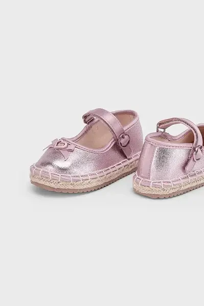 Dětské espadrilky Mayoral růžová barva, 41642