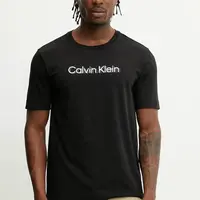 Tričko Calvin Klein Performance pánské, černá barva, s potiskem, LVGMS5K183