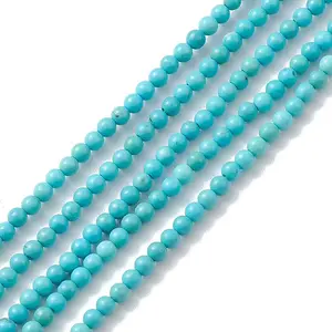 Natural Howlite Beads Strands