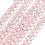 Transparent Glass Beads Strands