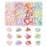 72G 12 Style Handmade Polymer Clay Cabochons