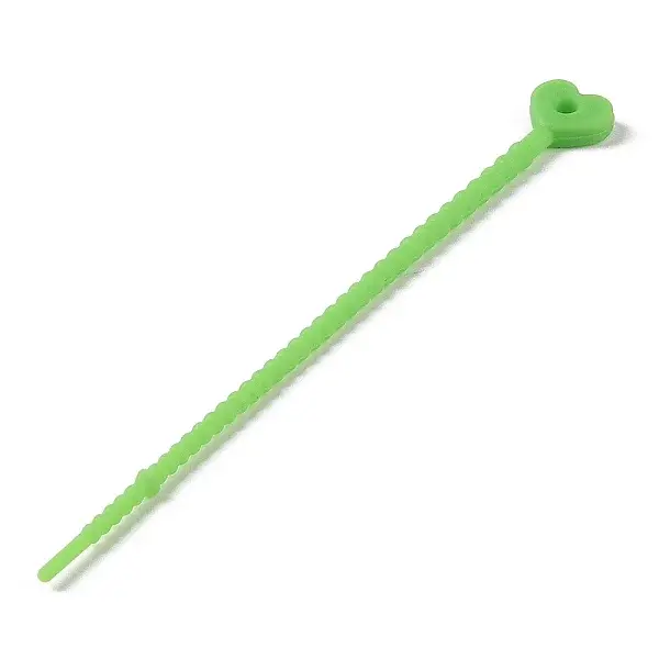 Heart Shape Silicone Cable Zip Ties