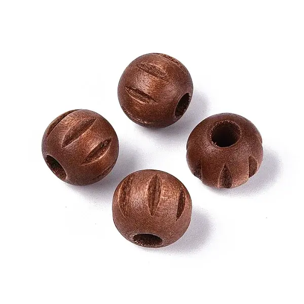 Wood European Beads