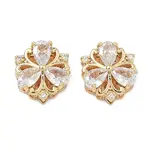 Brass Micro Pave Cubic Zirconia Multi-Strands Links