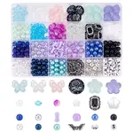 451Pcs 24 Styles Acrylic Beads
