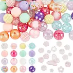 17 Style Mixed Style Acrylic & Resin Beads Sets