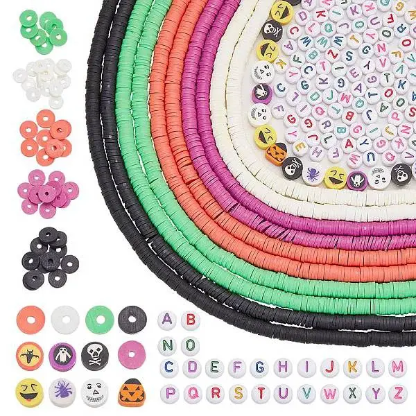 DIY Halloween Theme Jewelry Making Finding Kit