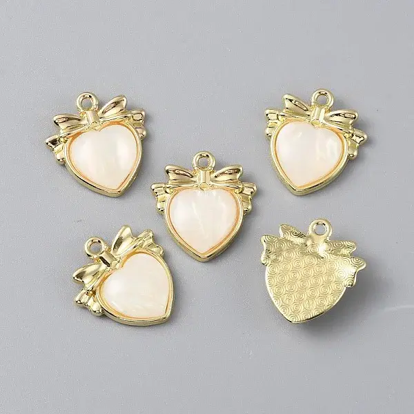 Light Gold Plated Alloy Pendants